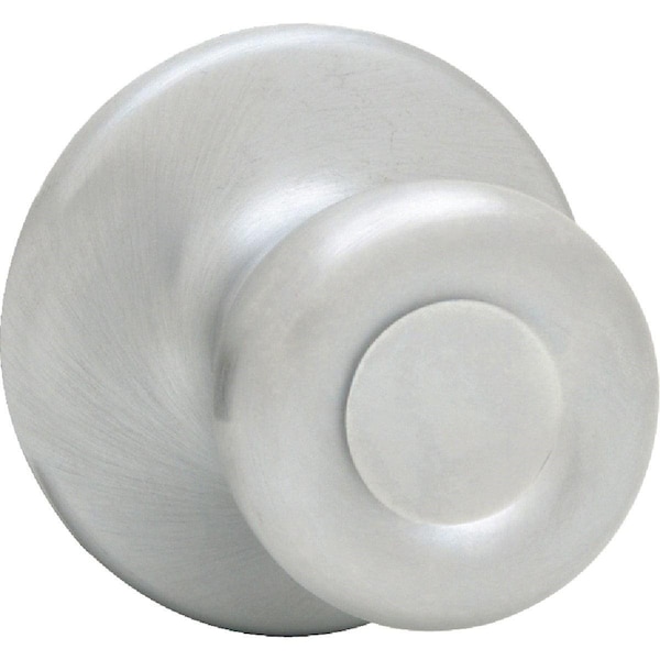 Tylo Satin Chrome Hall & Closet Door Knob